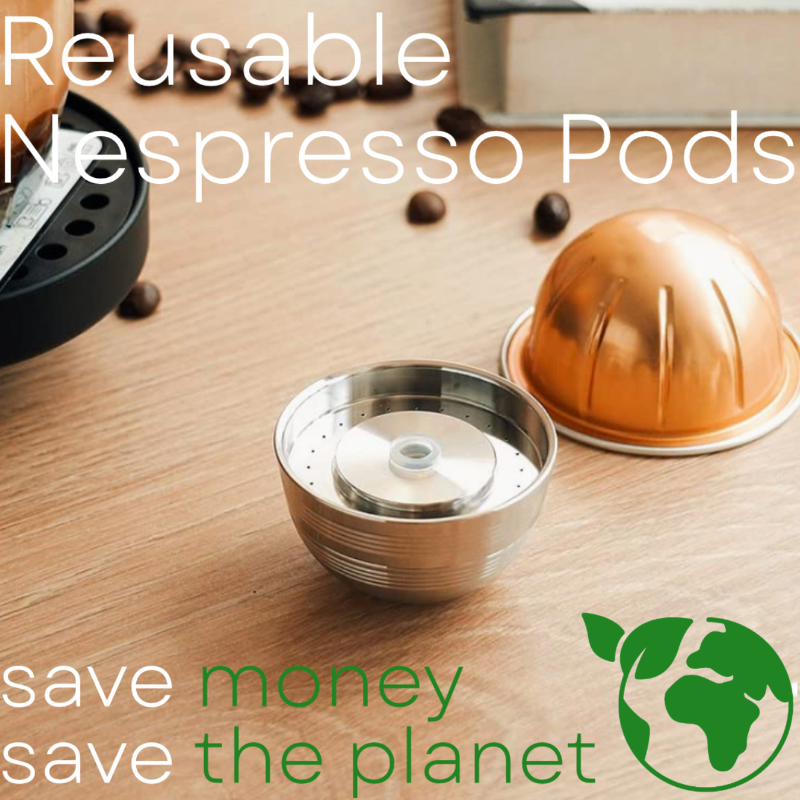 smartpodz's tweet photo. Refillable Stainless Steel Nespresso Pods. You are 3 clicks away from saving money, and the planet. All versions available.