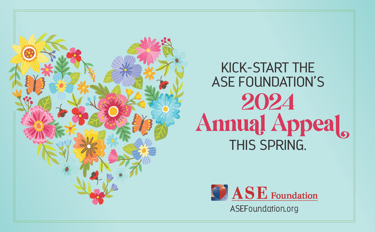 The #ASEFoundation really needs your help supporting the next gen of #CVUS professionals. Help ASEF raise $5k this week. All contributions will be allocated to travel grants & scholarships to students & fellows in 2025! bit.ly/4ahjJ5Q