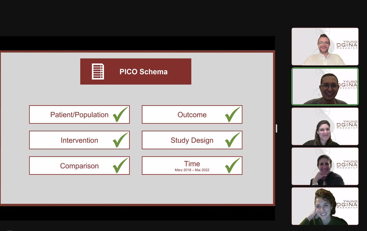 Erste Probe für den <a href="/YoungDGINA/">YoungDGINA</a> Fundamentals of Research in Emergency Medicine (FoR:EM) Journal Club der im April startet, seid morgen um 19:00 Uhr für das letzte Vorbereitende Webinar "How to Journal Club" von Assoc. Prof. PD Jasmin Arrich dabei! 
notfall-campus.de/youngdgina-fo-…