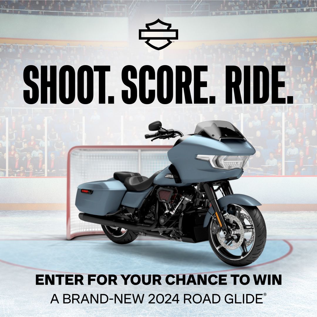 Now is your chance to score big with the ultimate giveaway! 

One lucky winner will win a brand-new 2024 Road Glide® from @HarleyCanada!  

Enter for your chance to win ➡️ hdcanada-chl.com

#CHLxHarleyDavidson