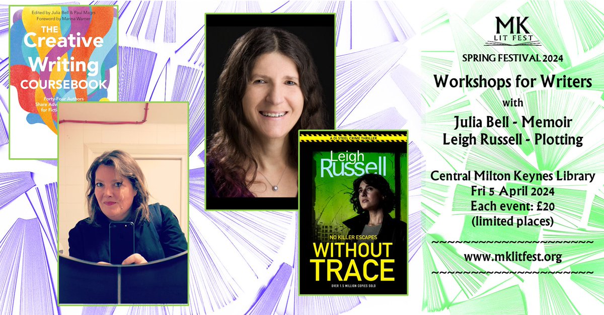 MKlitfest's tweet photo. #WorldStoryTellingDay is for #writers as well as readers. Celebrate with tickets for our April workshops. Places limited, so don't delay: https://t.co/5LNeLK0qq9
#writingworkshop #writingmemoir #fictionworkshop
@JuliaBell @LeighRussell #miltonkeynesevents #miltonkeynesevents https://t.co/o8YFfv0ojz