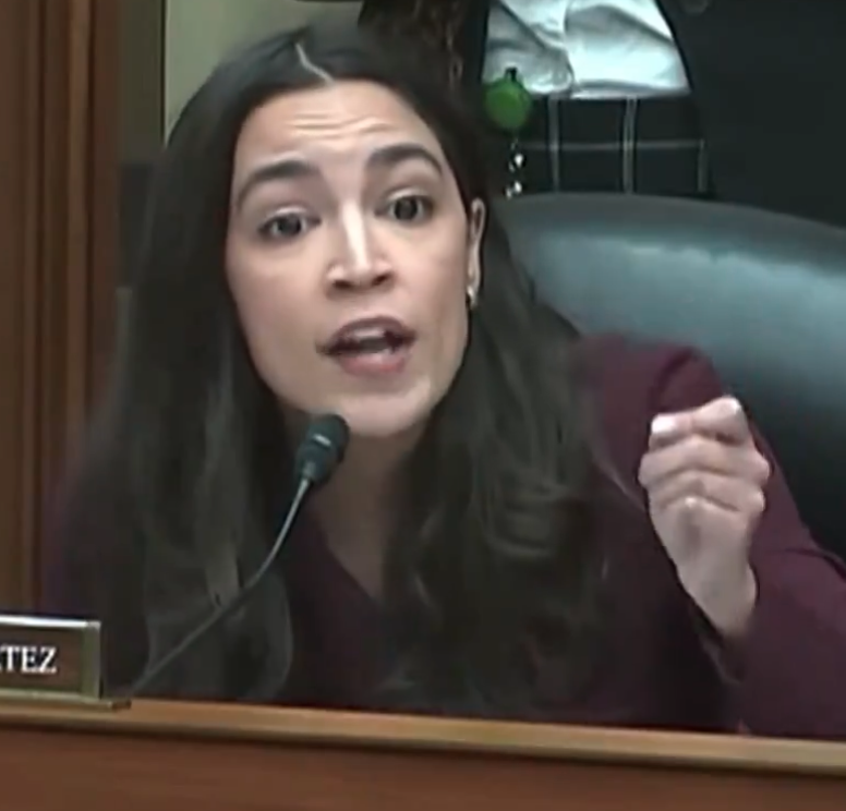 BREAKING: Democratic star Congresswoman Alexandria Ocasio-Cortez obliterates the Republicans' hack witness during a hearing for the sham Biden impeachment inquiry.

This is one for the books...

"I have a quick question. Simple. Is it your testimony today that you personally