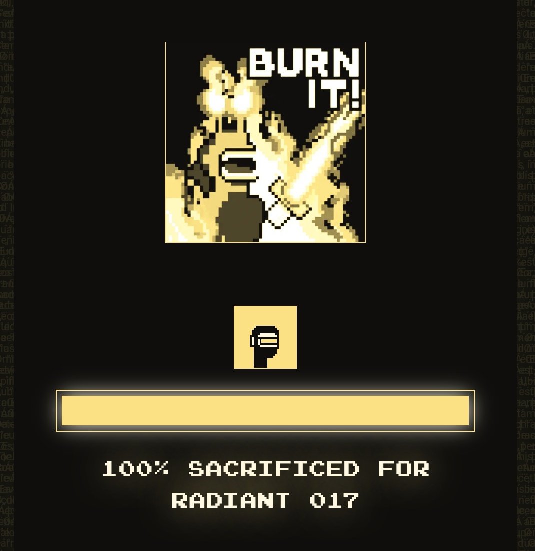 Burn @player2world burn 🔥