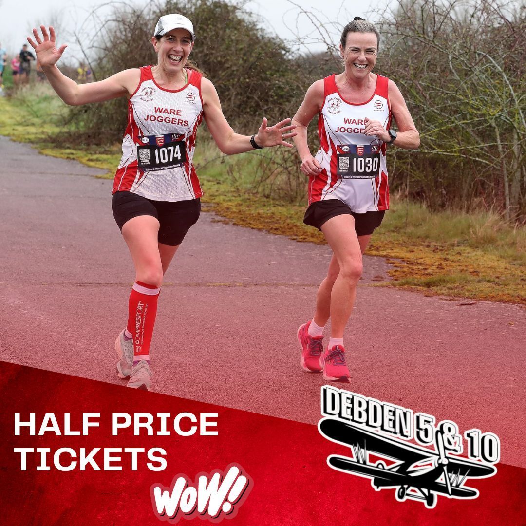 eventsatw's tweet photo. ATW Debden 5K &amp; 10K
Sunday 16th March 2025

Come &amp; check out this fast &amp; flat run🏃‍♂️ 
The ideal PB course💥 

Prices SLASHED by 50% for the first 100 sign ups🙌 
🎫https://t.co/xZKS0PAk7D

#course #fastrun #clubrun #Essex #craftsportswear https://t.co/HhmF4iMFja