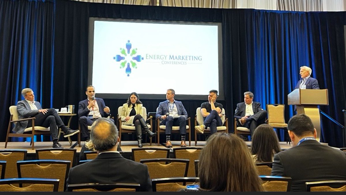 Our CEO, Predrag "P.J." Popovic and Senior Director of Operations, Jennifer Schmitt, were honored to be invited to speak on multiple panels at <a href="/EnergyMktConf/">EnergyMktConf</a> in Houston. 

#EMC21 #rhythmenergy  #renewables  #greenenergy #EnergyMarketingConferences