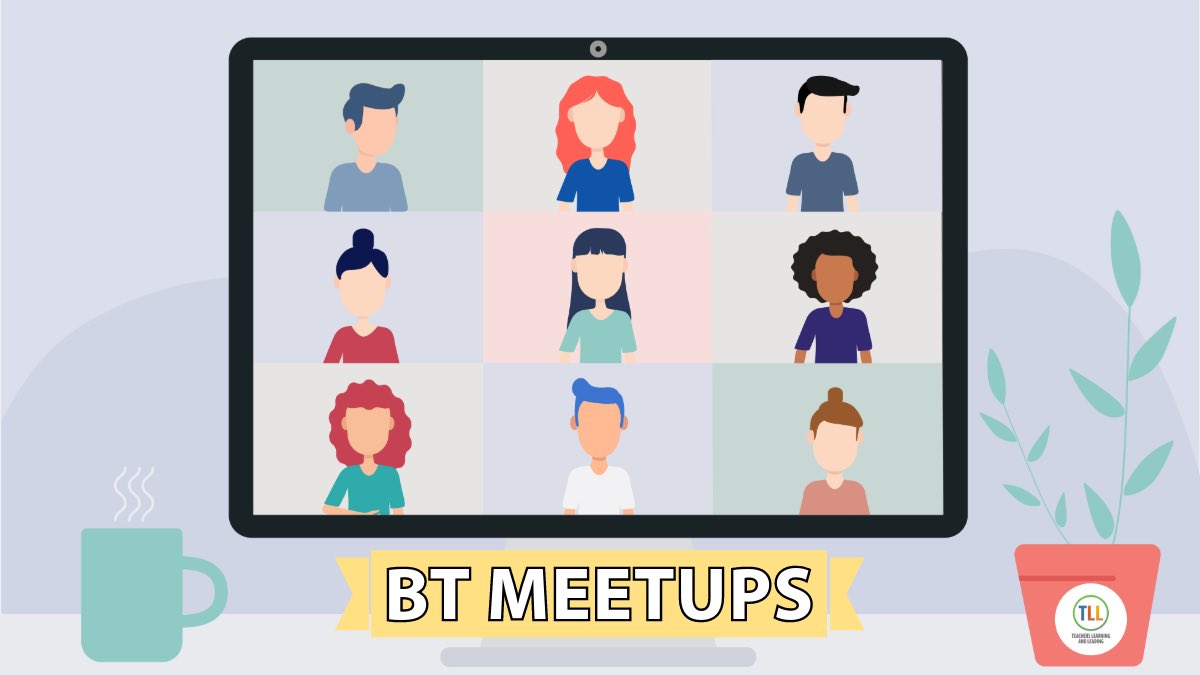 Held on Wednesdays from 3:45 - 4:30 PM, the Beginning Teacher (BT) Meetups is an informal mentoring space that provides an opportunity for TDSB educators to ask questions, access support, and build community. Register here: bit.ly/BTmeetupsregis…