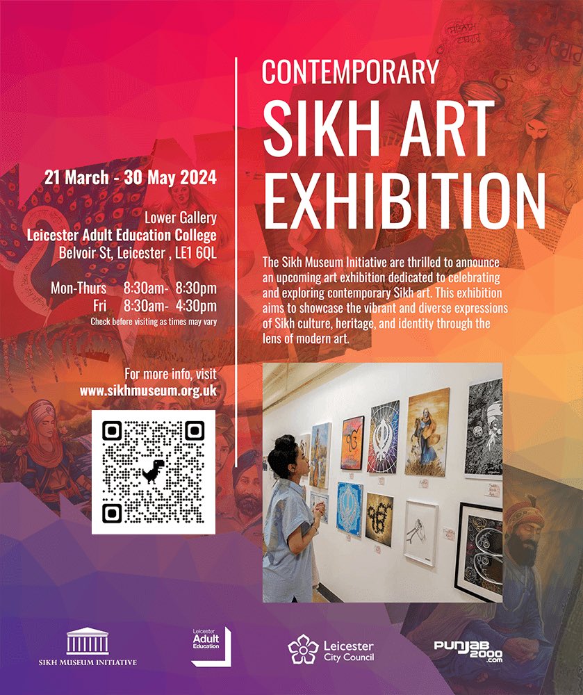 At launch of Contemporary Sikh Art Exhibition this evening. #Sikhi #SikhMuseumInitiative