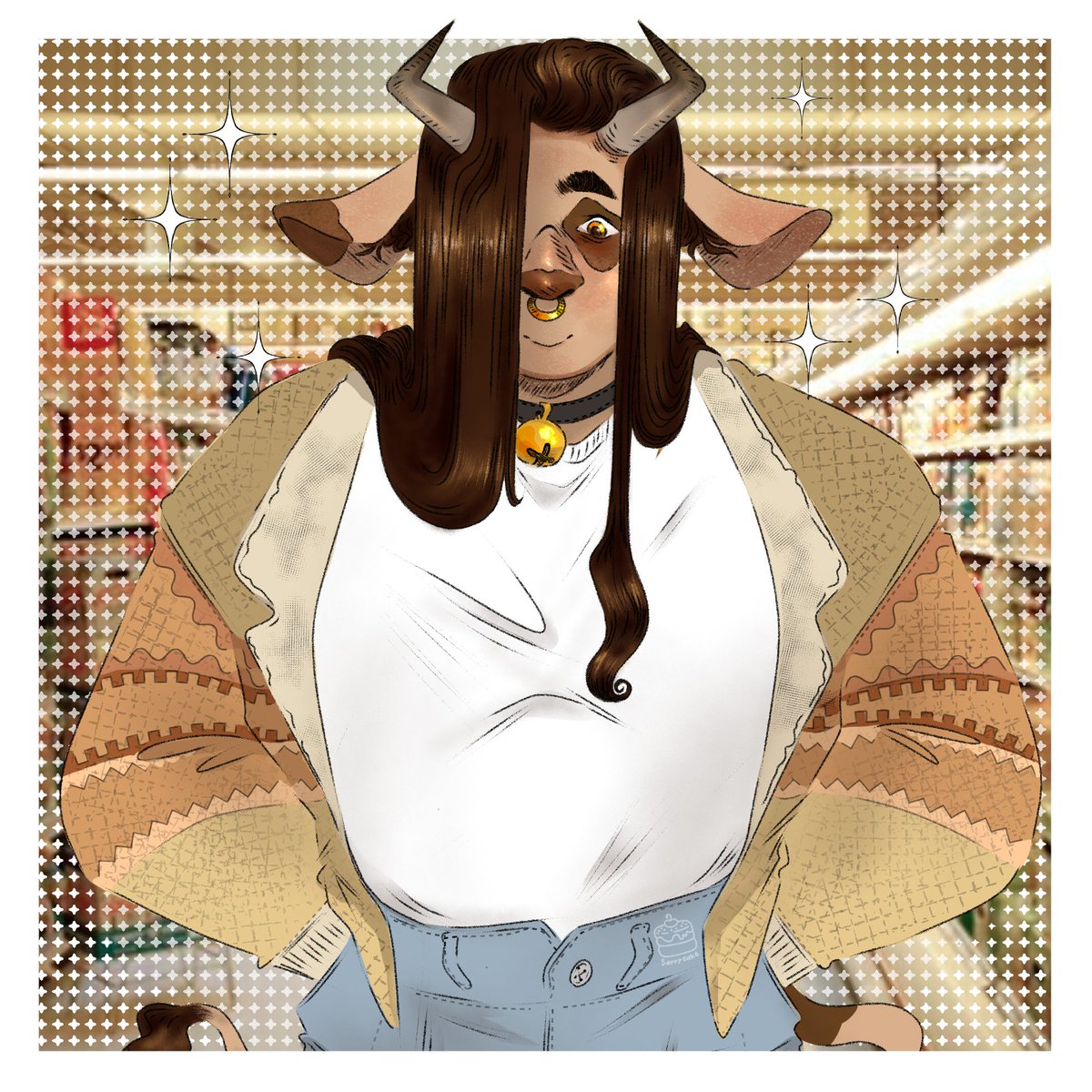 slowly posting all the stuff ive been making and not sharing here but i think yall need to see HIM actually
#digitalart #dndoc #firbolg
