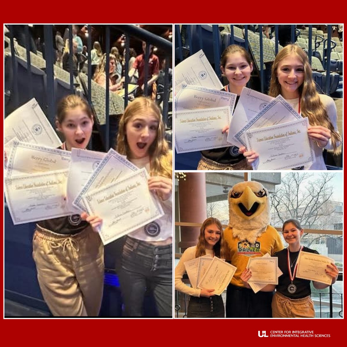 Huge congrats to Anna & Alina from @HCHSColonels! Who received several awards at the Henderson County Science Fair in KY. 
🌟Next stop: state level!
The students presented their findings from a #PFAS water and soil collection initiative led by Dr. Jamie Young Wise.
#NIEHS_EHSCC