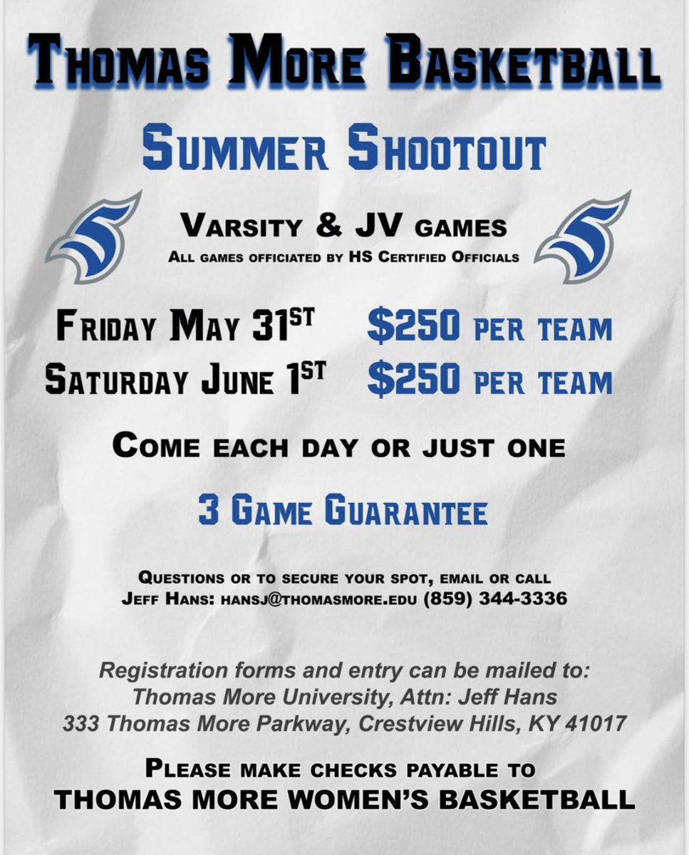 ‼️Team camp dates‼️ 👀 Bring your teams and let’s play some ball 🏀