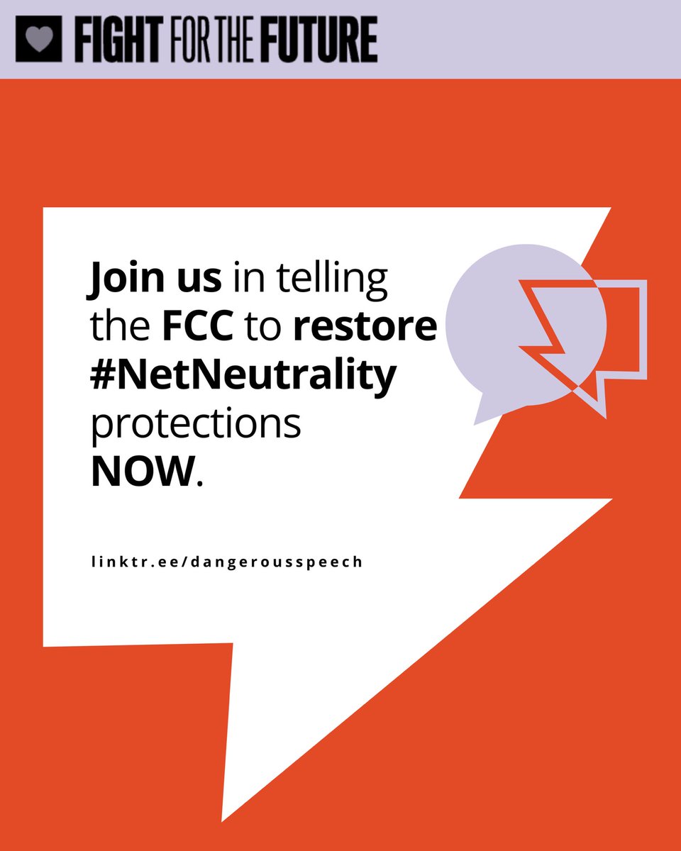 The internet is a resource that’s inseparable from our day to day lives. #NetNeutrality protections are critical to ensuring everyone benefits from the internet. Join us in telling the @FCC that we need to restore net neutrality now. bit.ly/3SkhIQ9