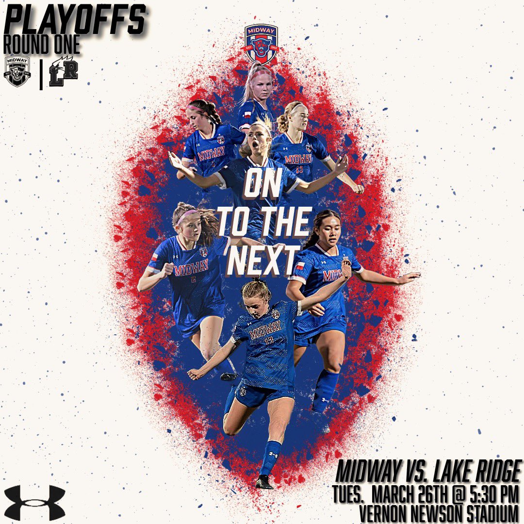 Midway_soccer's tweet photo. The tables are set and we’re ready to feast! The Midway Panthers are to take on Mansfield Lake Ridge for the first round of playoffs!

Who: Midway vs. Lake Ridge
When: 5:30 PM
Where: Vernon Newsom Stadium
3700 E Broad St
Mansfield, TX  76063
United States https://t.co/rOvTA5xgj2