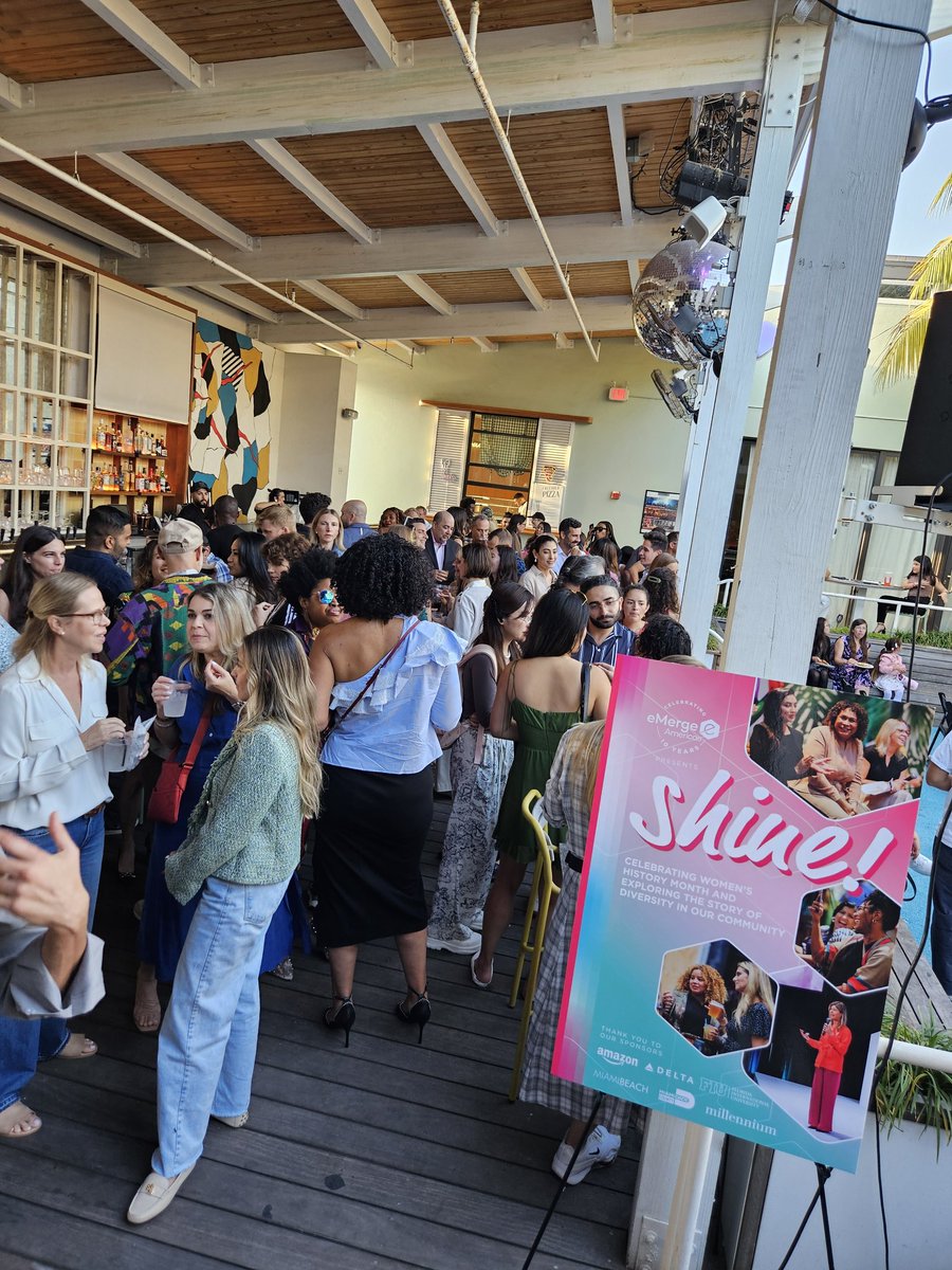 volvoshine's tweet image. Excellent prelude to #MiamiTechMonth with the #MiamiTech Happy Hour powered by @eMergeAmericas
@chrisadamo_ @melmedina305