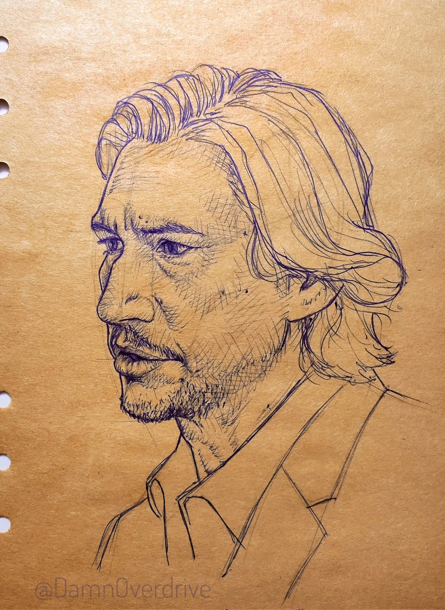 Today's sketch is for the lovely and incredibly talented @cndcrd Thanks for sharing your creativity and kindness with all of us, Cindy. I love your drawing style and your art always takes my breath away. You're such a gift to the fandom!😊 #AdamDriver #reyloWW