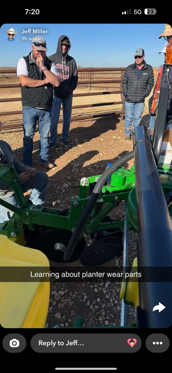 Loved the opportunity to speak to the Pioneer dealers of the Texas High Plains about planter maintenance and the agronomy of the planter pass! Getting ready for Plant 24’!#BelieveinBetter #ReddirtPrecisionAg