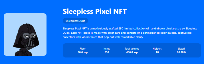 xSleeplessDude's tweet photo. Let's increase the no. of holders of #SleeplessPixels! 18 is way too low, isn't it?
Mint 5 Sleepless Pixels now and get a chance to have a CUSTOM SLEEPLESS PIXEL FOR FREE! π₯³
https://t.co/YbXODagycQ
Sounds amazing? RT & Tag this tweet! https://t.co/aL5N9yEtSP