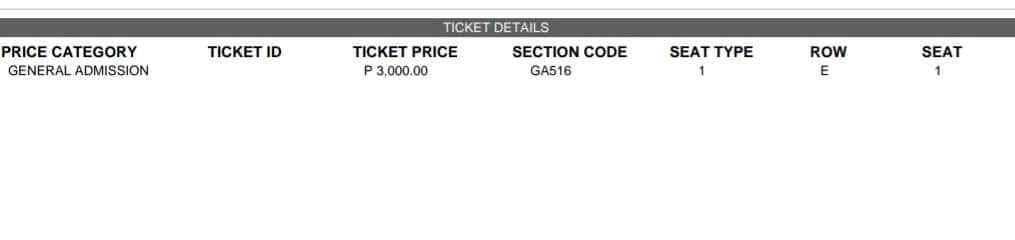 berrykim_'s tweet photo. wtb/lfs
Relay (Reboot) Tour in Manila ticket

Gen Ad: Prio - marked blue on pic

Can also trade to:
GenAd 516 row E - will sell if got my desired seat (ticket unclaimed - name under my friend's we can claim it both, preferrably around manila or nearby) https://t.co/QdmXtsQ3Xh