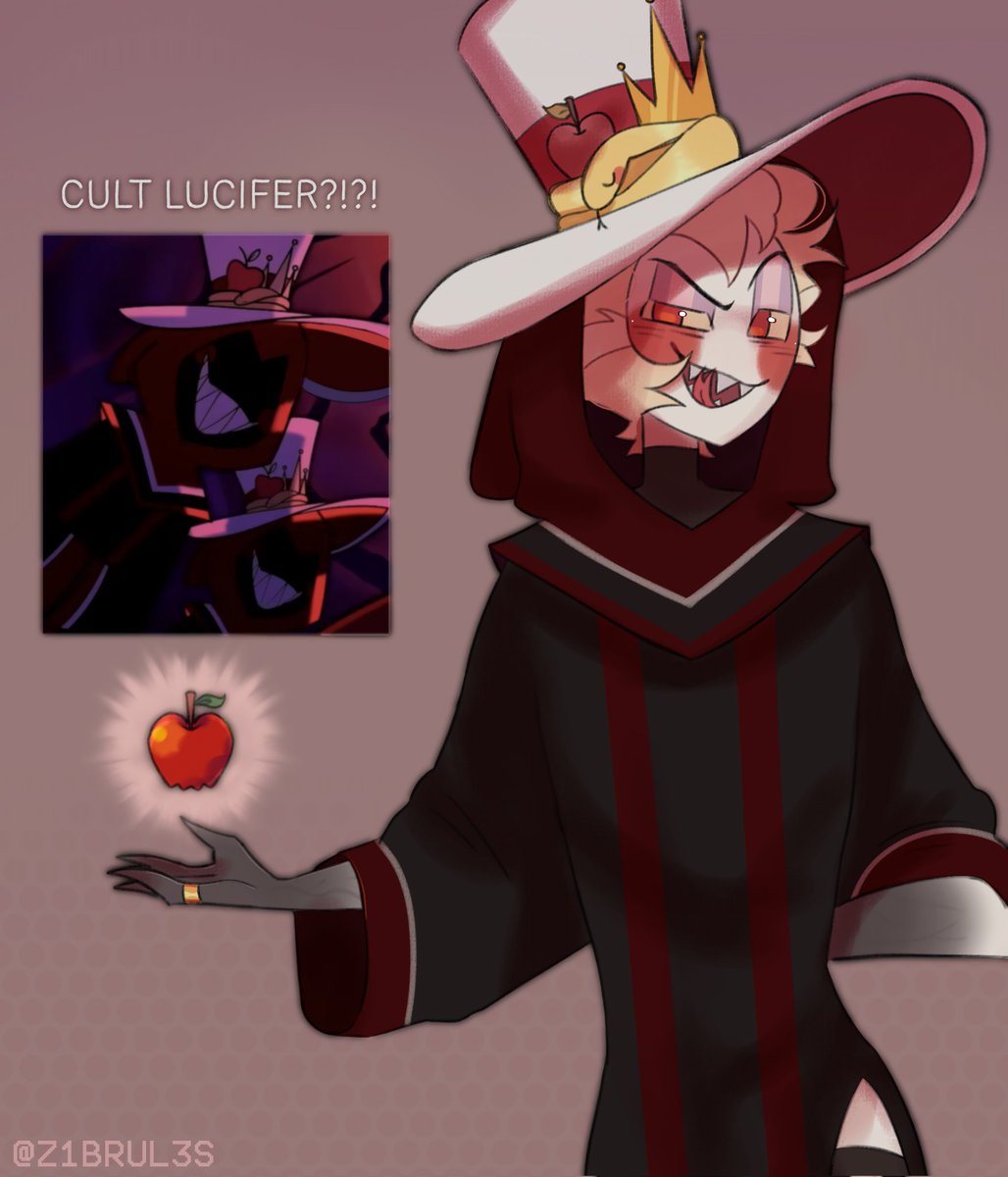 I didn't see anyone talking about Lucifer's outfit in this frame, I mean, LOOK AT HIM!?!?!? #HazbinHotel #HazbinHotelLucifer