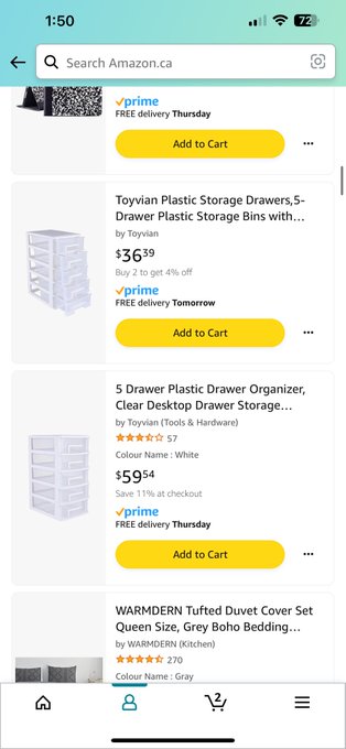 If anyone has ever wanted to spoil me you could get me some clear plastic storage bins 🥺   I have so