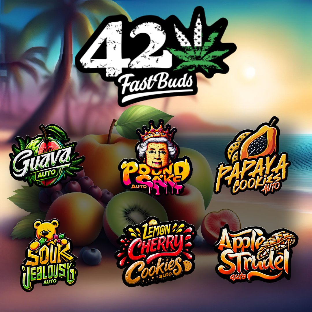 Fastbuds new strains just landed at seedslocker.com

#seedslocker #seedbank #autoflower #fastbuds