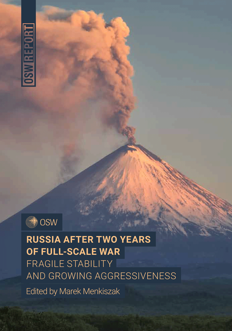 New @OSW_eng Report provides complex picture of #Russia after 2 years of full-scale war. Bottom line: Russian regime is relatively stable but facing numerous challenges while its aggressiveness is growing. There are some good & bad news for the Kremlin.👇osw.waw.pl/en/publikacje/…