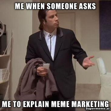 You should check out our meme marketing guide on the website

I'd link it here but the algorithm would penalise me

I'd link it in the comment but it's not cool