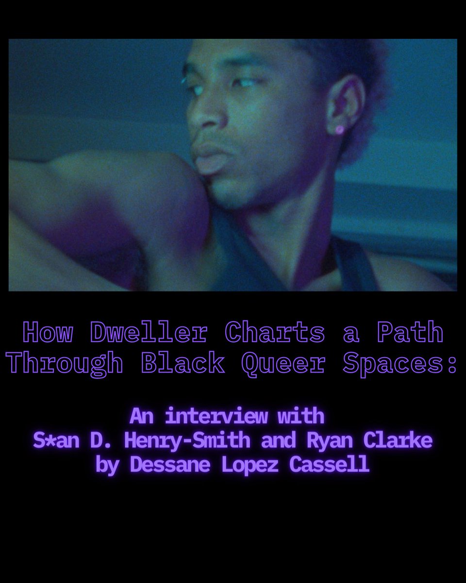 In a new conversation for our online magazine, Dessane Lopez Cassell talks with Ryan Clarke and S*an D. Henry-Smith (@surrealsermons)—two curators behind NYC’s premier Black electronic music festival @dwellerforever—about the films they selected for RADICAL DREAMS, UNDERGROUND