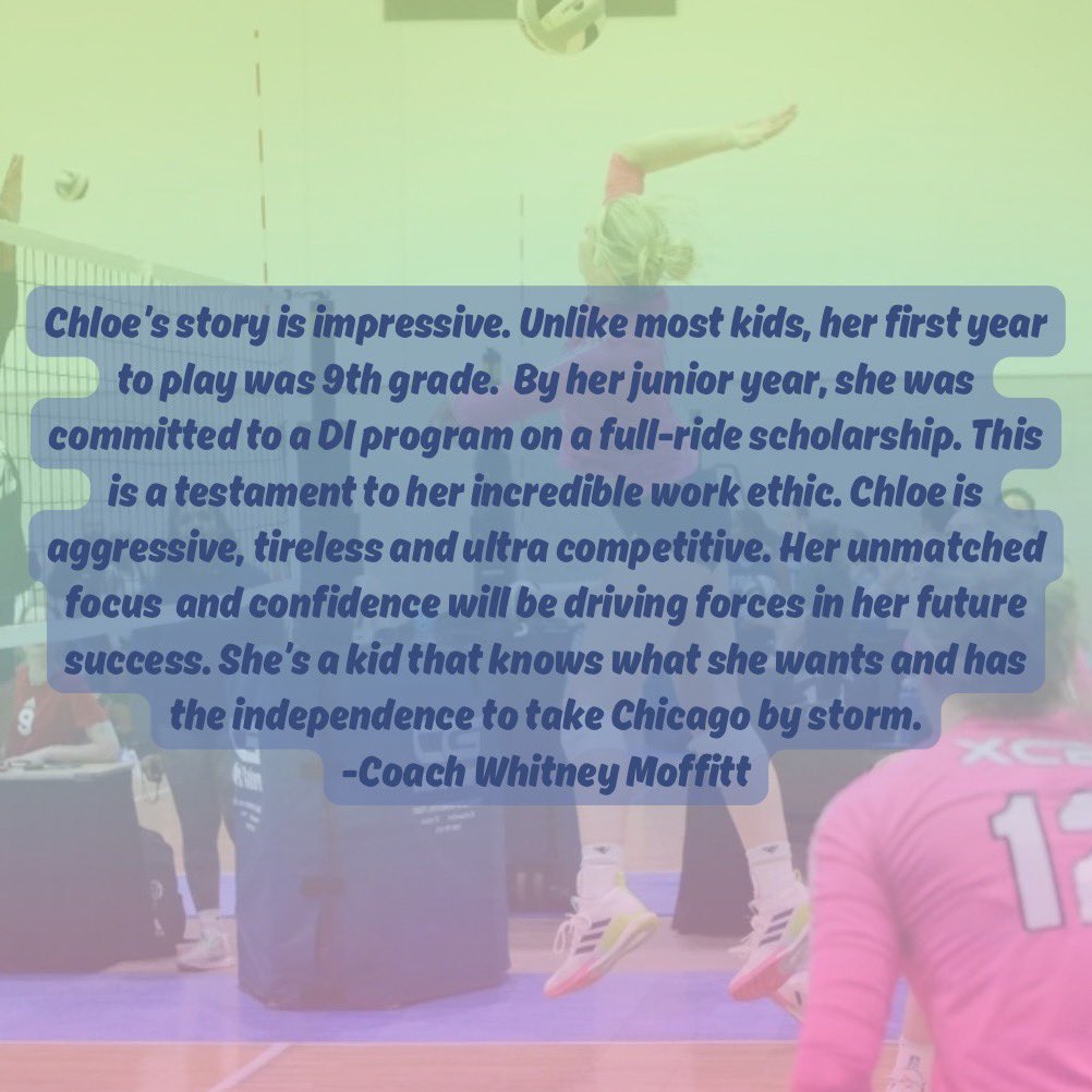 Xcel Volleyball Club (@xcelvball) on Twitter photo Next up โก๏ธ Chloe Morgan Next up โก๏ธ Chloe Morgan