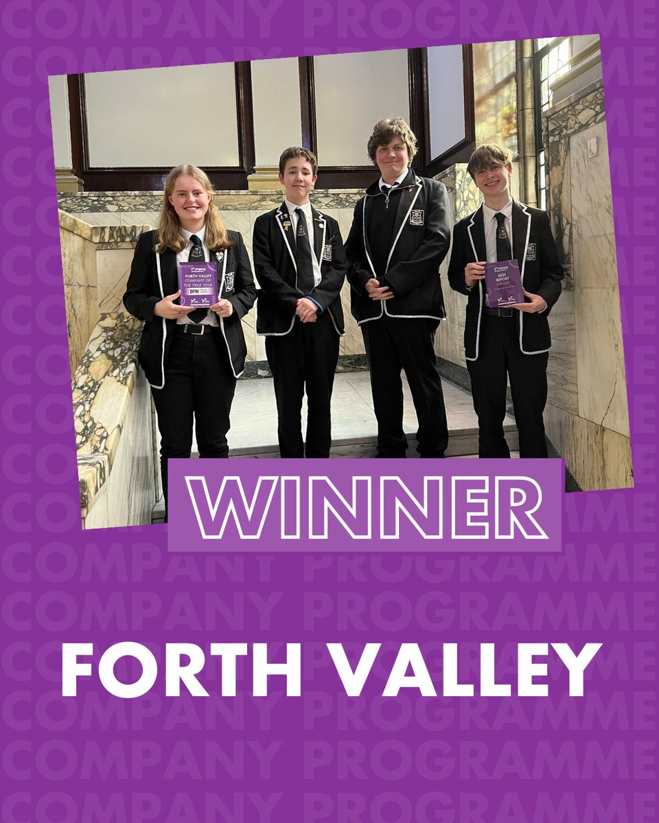 Huge congrats to @melodycraft24 @AlvaAcademy as our next #CompanyProgramme finalist for #FoYE24 from @YE_ForthValley 💫 Well done to our teams from @BannockburnHigh, @LarbertHigh, @GHSfalkirk, @wallacehighsch, @GrangemouthHS & @Lornshill. Thanks to our sponsors and volunteers!