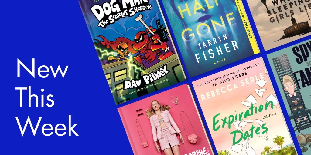 Indigo_Barrie's tweet photo. This week’s book drops 🔥

Prepare for a whirlwind of thrills and chills with Tarryn Fisher’s, Good Half Gone 😱. Add another thriller with Faridah Àbíké-íyímídé’s, Where Sleeping Girls Lie 🛏. 

Tap to find all the new releases: https://t.co/LWOS1oabUw https://t.co/EwqTR16BgS
