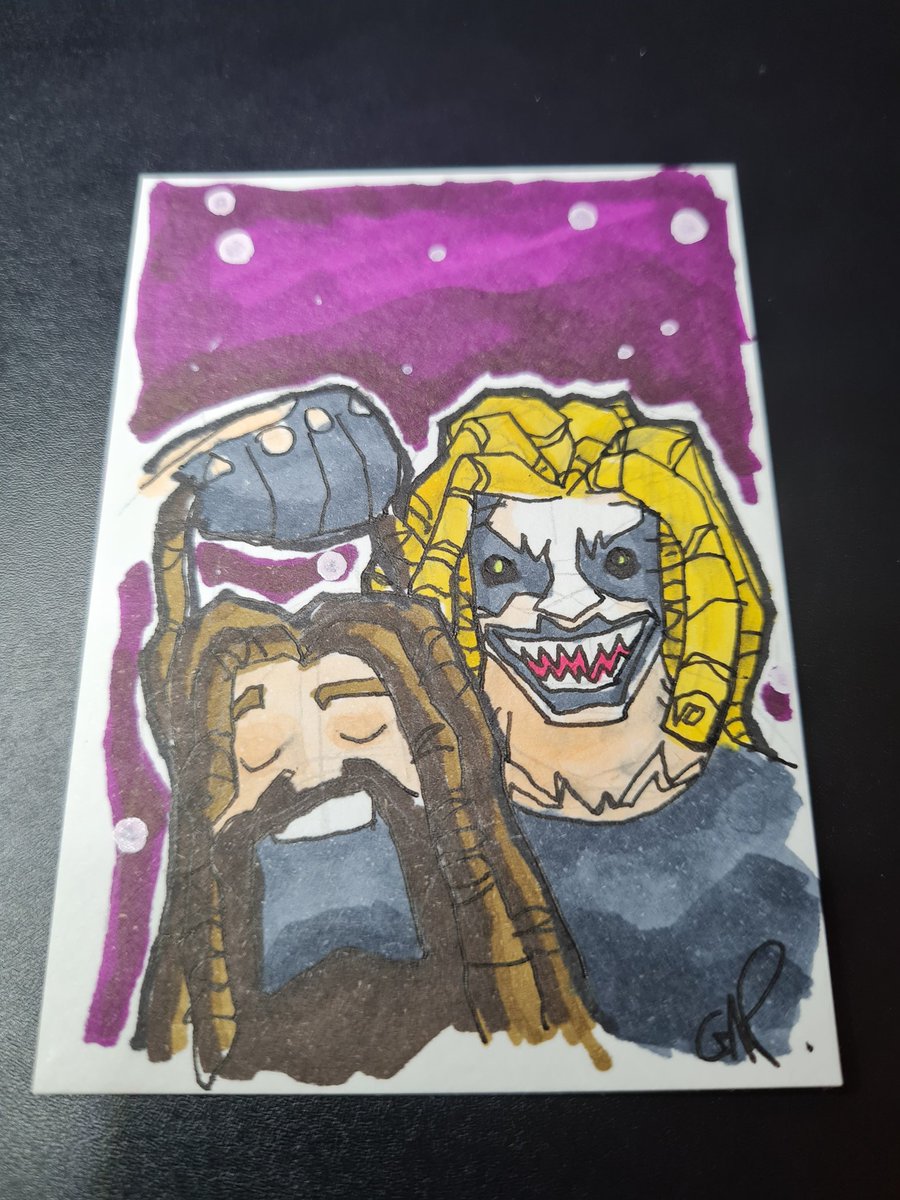 New artwork. #BrayWyatt #TheFiend #SketchCard original artwork.

Currently available for purchase. 

#wwe #BrayWyattForever #YowieWowie #wwe2k24 #LetMeIn