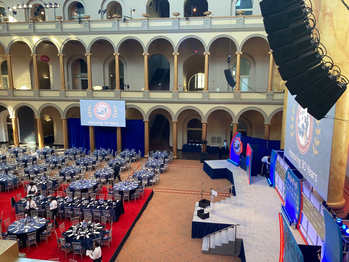 My office for the afternoon &amp; evening! At the National Building Museum.