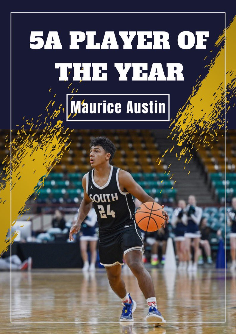 CHSAA 5A Player of the Year 
<a href="/mauriceaustin24/">Maurice Austin</a> <a href="/PuebloSouthBB/">Pueblo South Boys Basketball</a>
