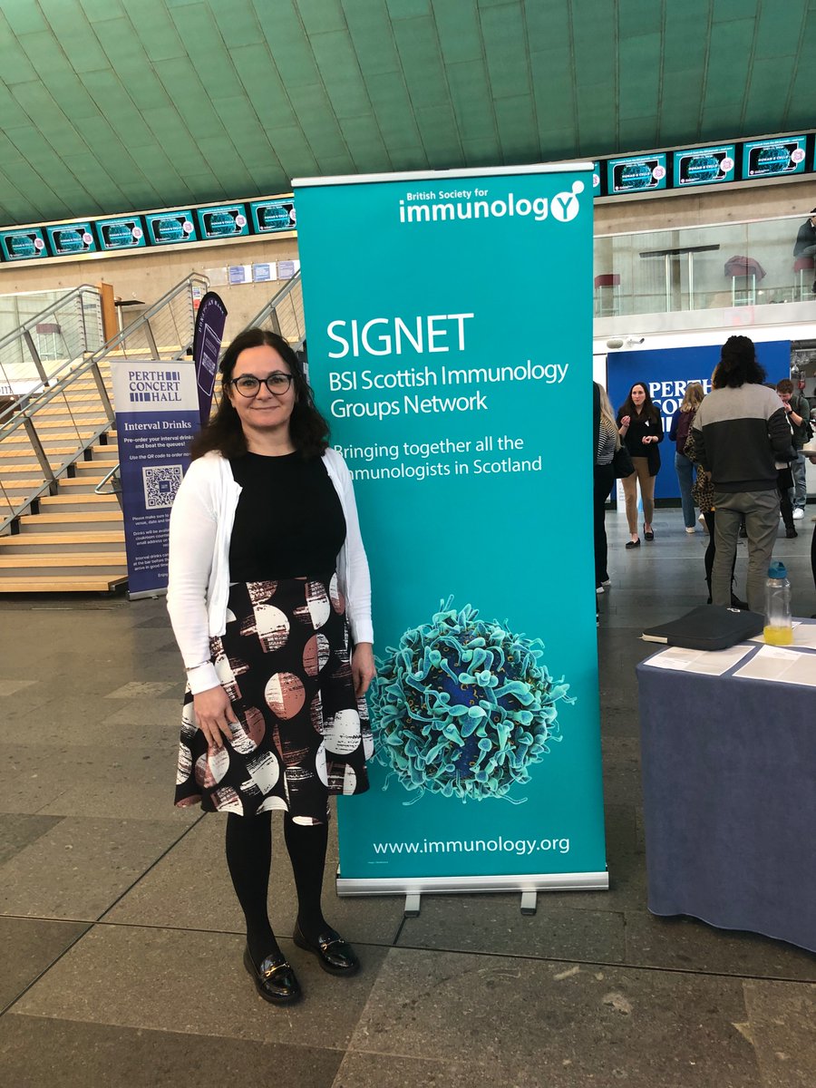 Fantastic time today at #SIGNET24, amazing talks from our keynotes @ejvillablanca & Leonie @Taams_Lab, thanks to all out sponsors, @britsocimm and all the attendees including everyone from @wsigimmunol, @AbdnImmunology, @EdinburghImmuno and Tayside Immunology Group.