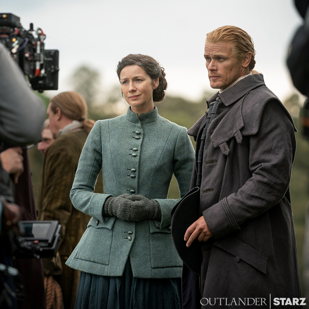 Just some of our faves behind-the-scenes during production of Season 7, Part 2. Outlander officially returns this November on STARZ.