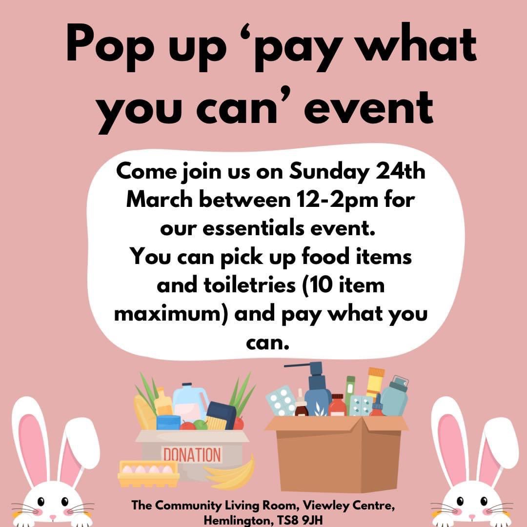 wswboro's tweet photo. Don’t miss our Pop up ‘pay what you can’ event this coming  Sunday! https://t.co/b3mXpBGMgn
