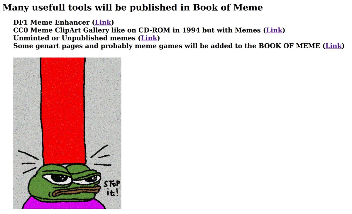 Darkfarms1's tweet image. Added new .pngs to CC0 Meme Clipart Gallery
$BOME
@Darkfarms1 
Token address, 🚨DO NOT SEND FUNDS HERE🚨:
ukHH6c7mMyiWCf1b9pnWe25TSpkDDt3H5pQZgZ74J82