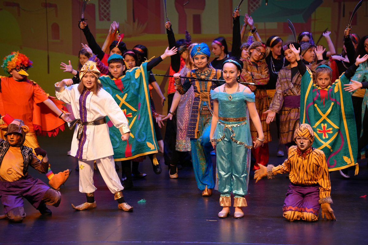 Take a carpet and fly to the land of Agrabah in @thickwoodArts' production of Disney's Aladdin, Jr! Tickets are on sale for tonight's show: bit.ly/3x6iWqc Tickets are also available at the Box Office! The show starts at 7pm! @annaleeskinner #FMPSD #YMM #RMWB