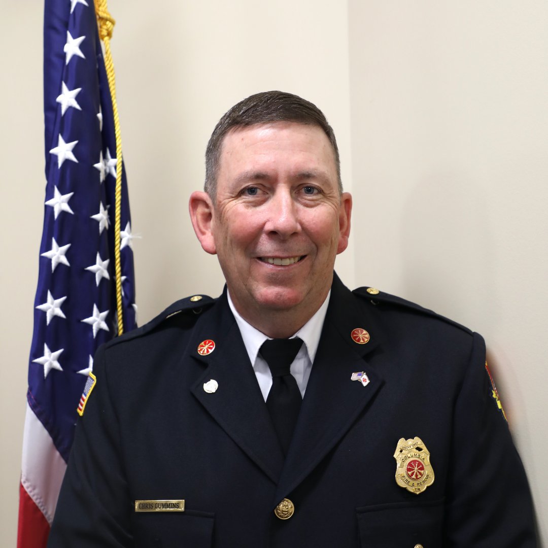 The City of Columbia announces the appointment of Chris Cummins as the Columbia Fire & Rescue Interim Chief, effective March 20, 2024. Learn more about Chief Cummins at columbiatn.com/CivicAlerts.as… #CityofColumbiaTN