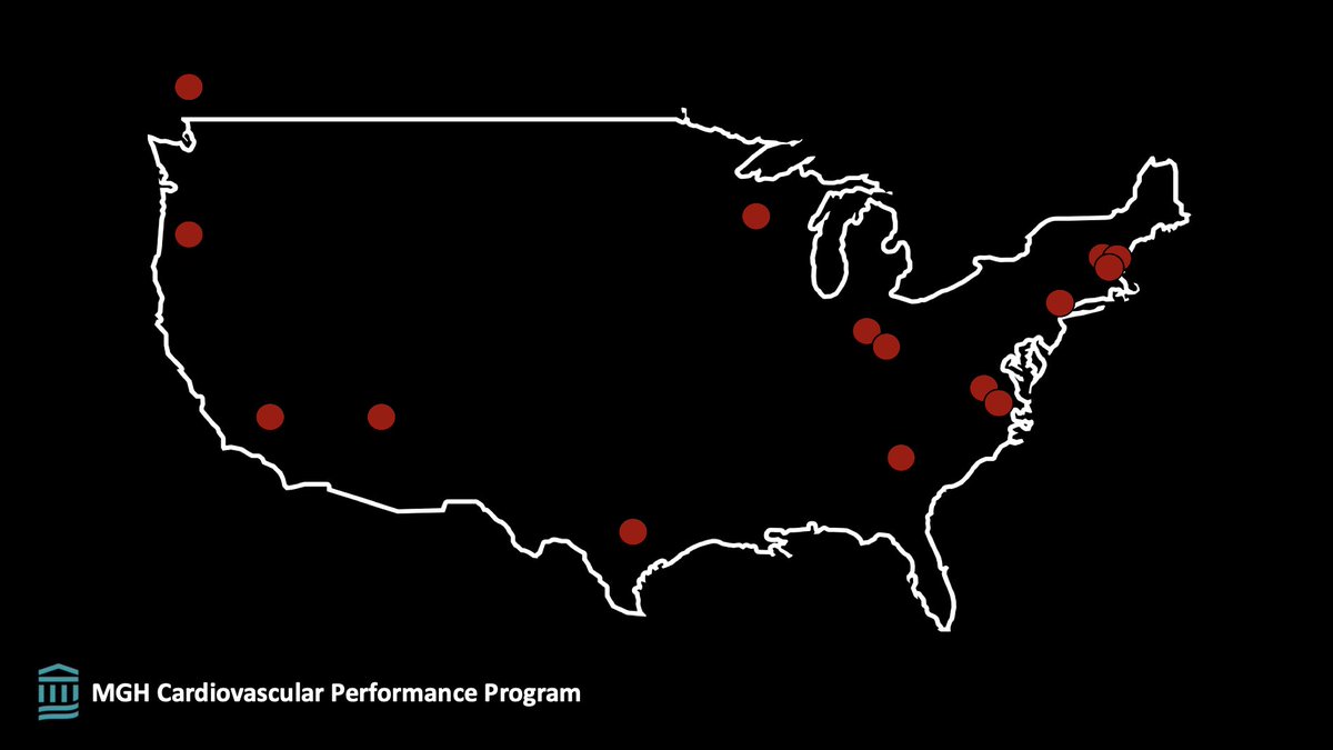 The Cardiovascular Performance Program @MassGeneralNews has been at the forefront of sports cardiology since 2009. Our fellowship has generated over a dozen sports cardiologists across N. America. Please RT & encourage your brightest to apply for '25-'26! bit.ly/3VmPfv2