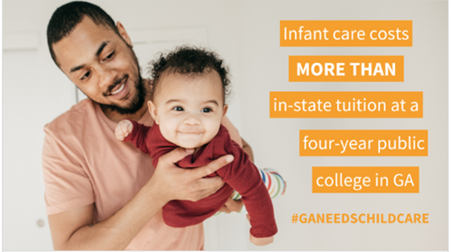 Georgia families with young children continue to experience child care challenges that have been compounded by a series of other stressors, including inflation. Urge GA lawmakers to make critical investment in child care TODAY: geears.org/caps #GANeedsChildCare #gapol