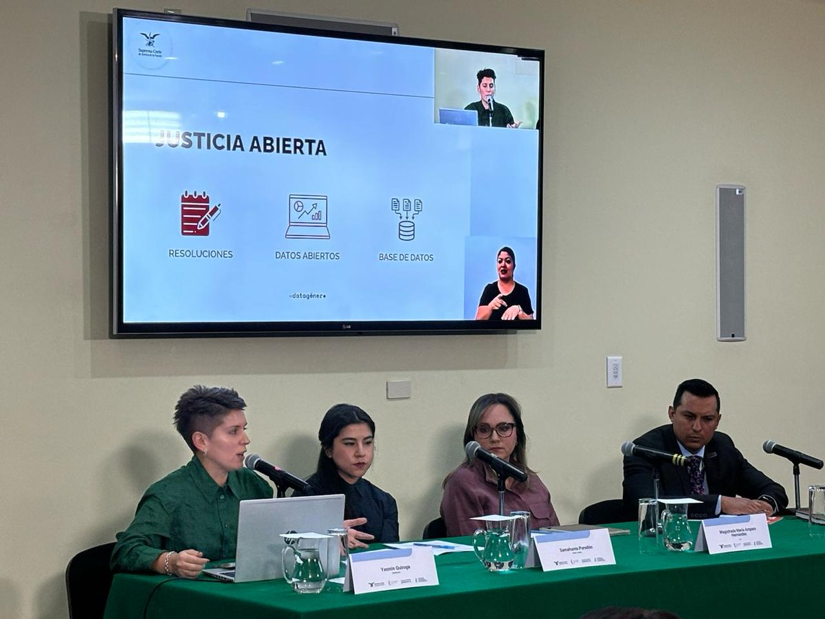 ➡️Podés revivir el panel acá👇: 
youtube.com/watch?v=k1yYG6…

Además, podés ver el panel de "Sentencias públicas
y justicia penal" en este enlace👇: 
youtube.com/watch?v=7ZBH6O… 

Y el de "Sentencias públicas y género" acá👇: 
youtube.com/watch?v=OJ_46n…