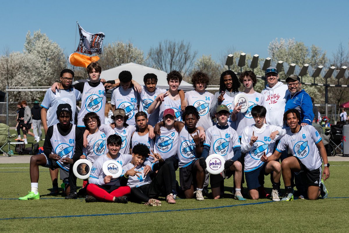 Your 2024 Science Leadership Academy Rockets. 

(Boys Ultimate edition.)
(And minus Ezra. But he’ll be in the next photo, we promise.)