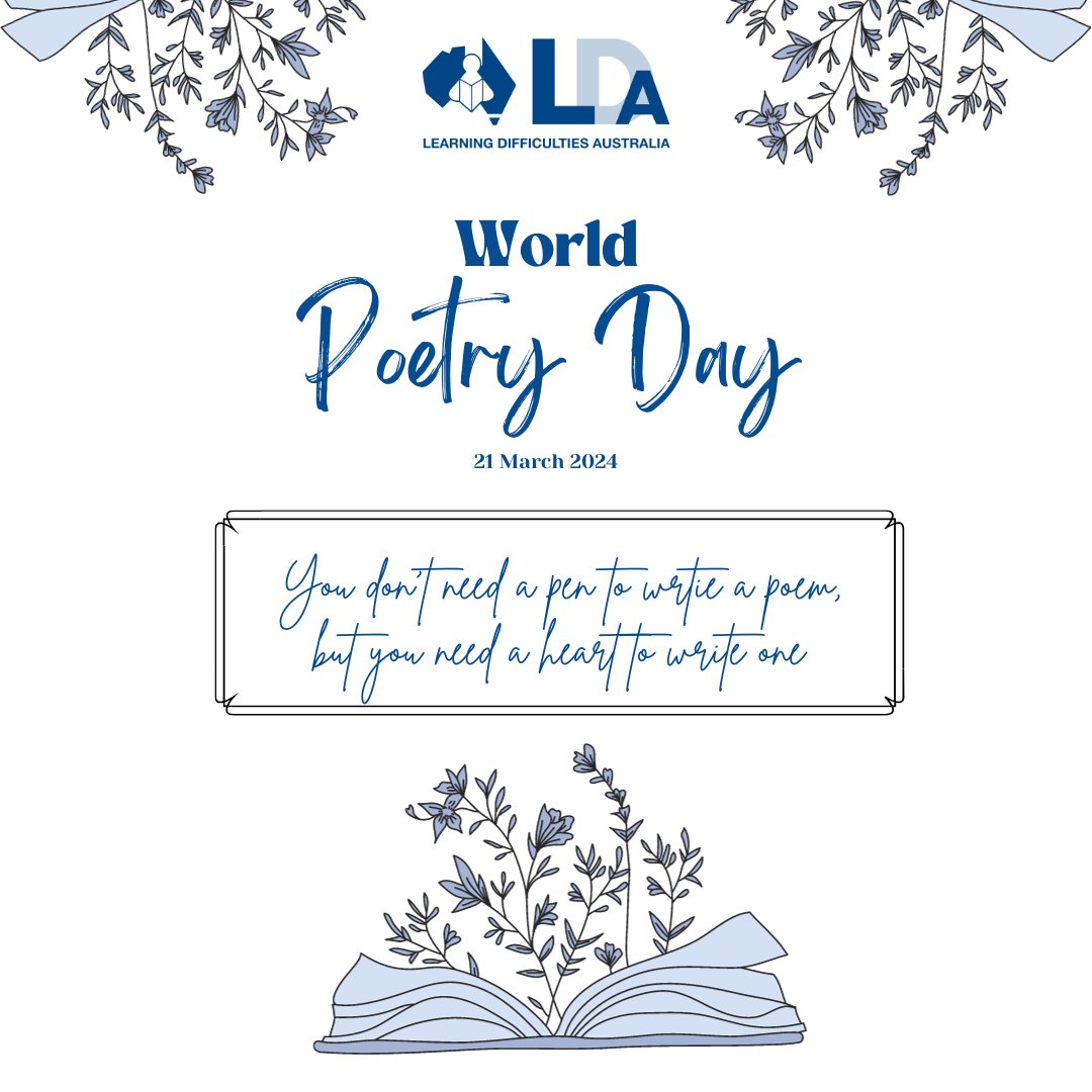 It's World Poetry Day! Whether you're reading it, writing it, performing it, listening to it or getting your class to write it, we hope you get to enjoy some poetry today! We'd love to hear in the comments what poetry you're experiencing.