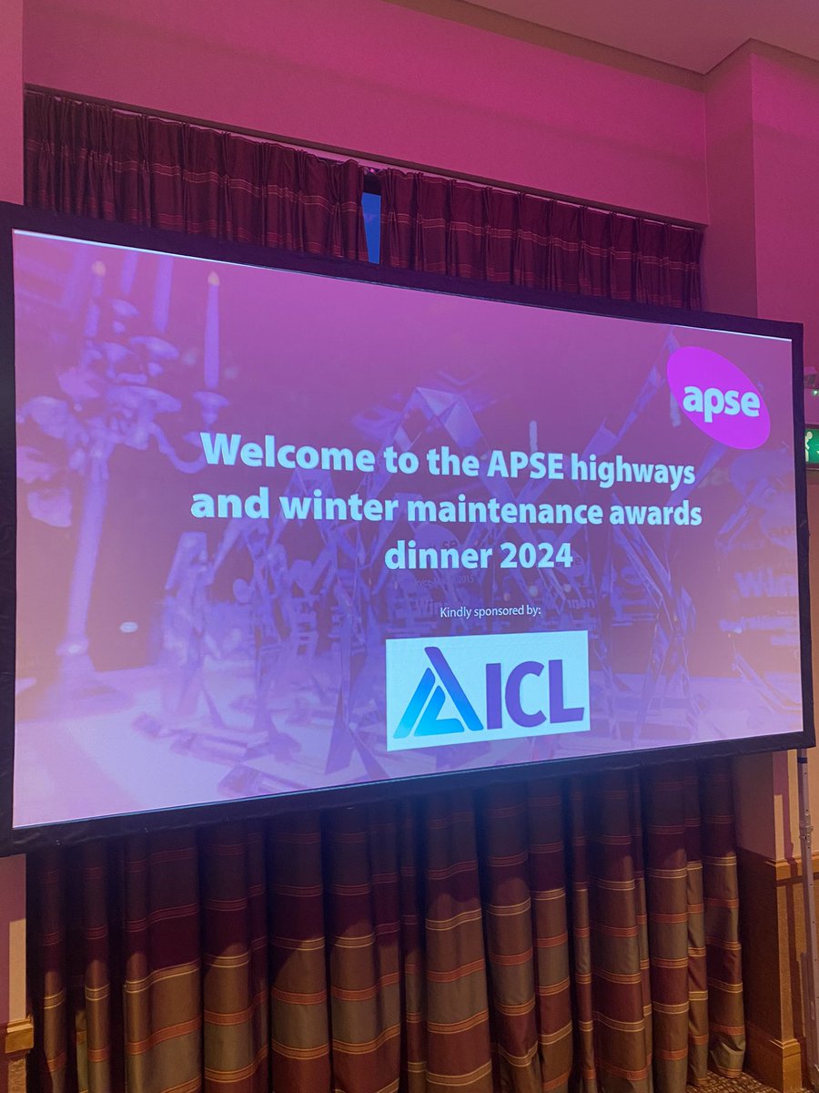 It’s nearly time for the APSE Highways, Winter Maintenance, and Apprentice Awards 2024! #apsehighways