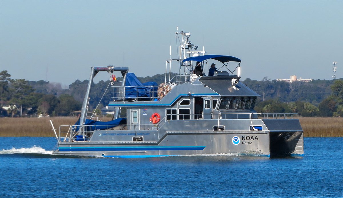 @SKiOinSavannah is now home port to @GraysReefNMS's new research vessel, the R/V Gannet, which will allow marine scientists to conduct long-term studies at the protected live-bottom reef. t.uga.edu/9Mh