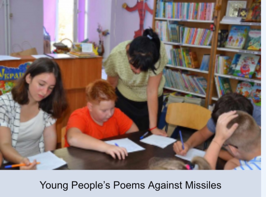 1/3 A Spanish magazine interviewed my cofounders of Odesa, Ukraine’s Children Poetry Studio, Oleg Suslov and Maia Dimerli. Here is what they said: