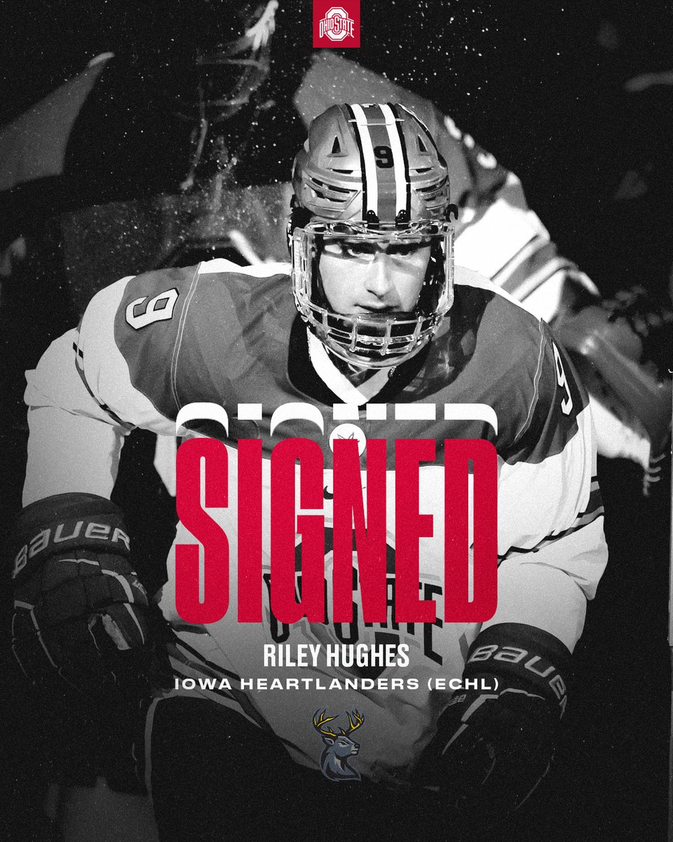 ✒️ Congrats to new #ProBuck Riley Hughes! 

#GoBucks