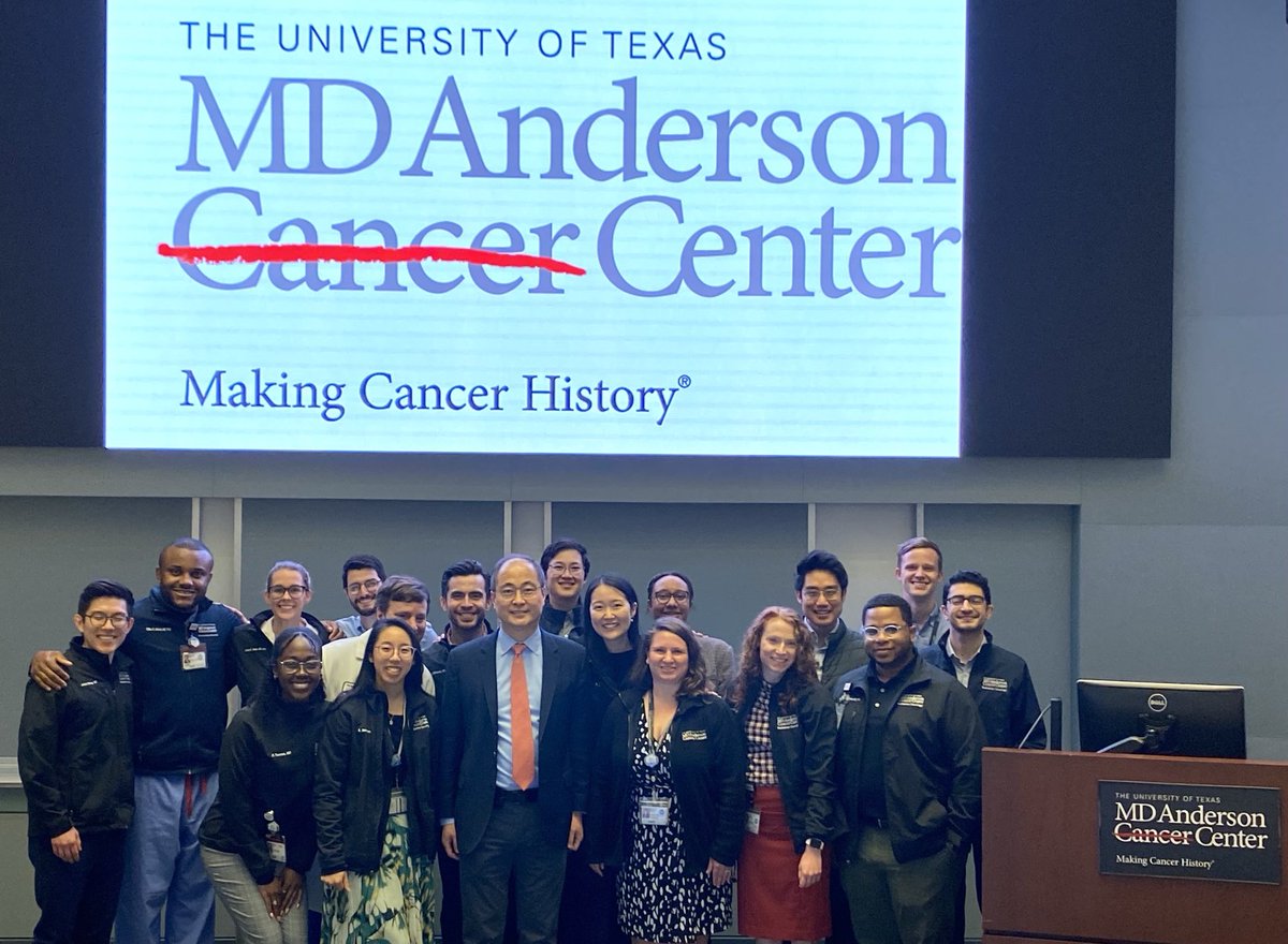 Very honored to be a VP for the Department of Radiation Oncology ⁦@MDAndersonNews⁩!! Truly appreciated the tour of the new proton beam facility, hospitality of the #radonc residents & faculty, discussion on leadership and opportunity to review some cases. ⁦@ARRO_org⁩