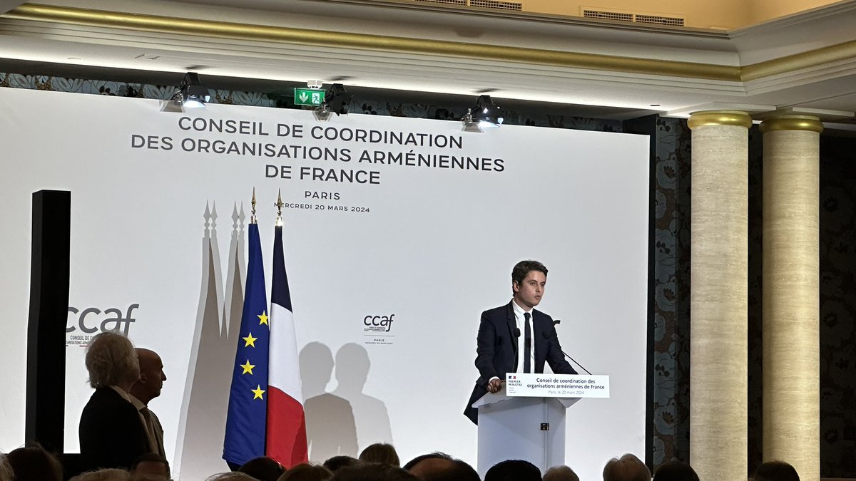 Dîner @ccaf_france - Comment être crédible dans son soutien à l' #Armenie si on ne parvient pas à libérer les prisonniers politiques armeniens à Bakou ? 1/2